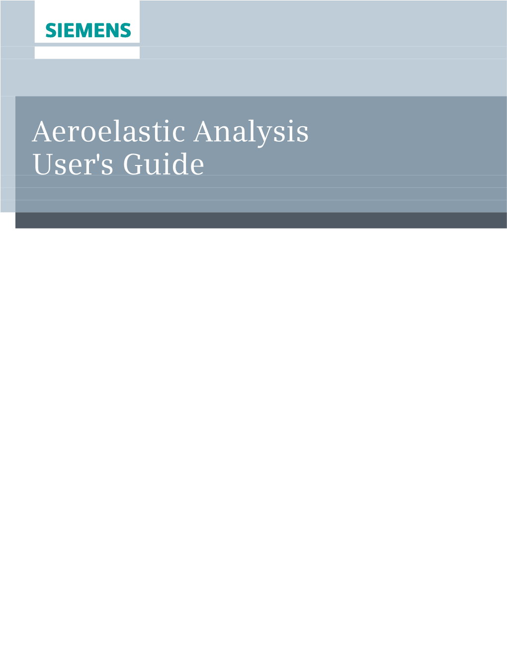 Aeroelastic Analysis User's Guide