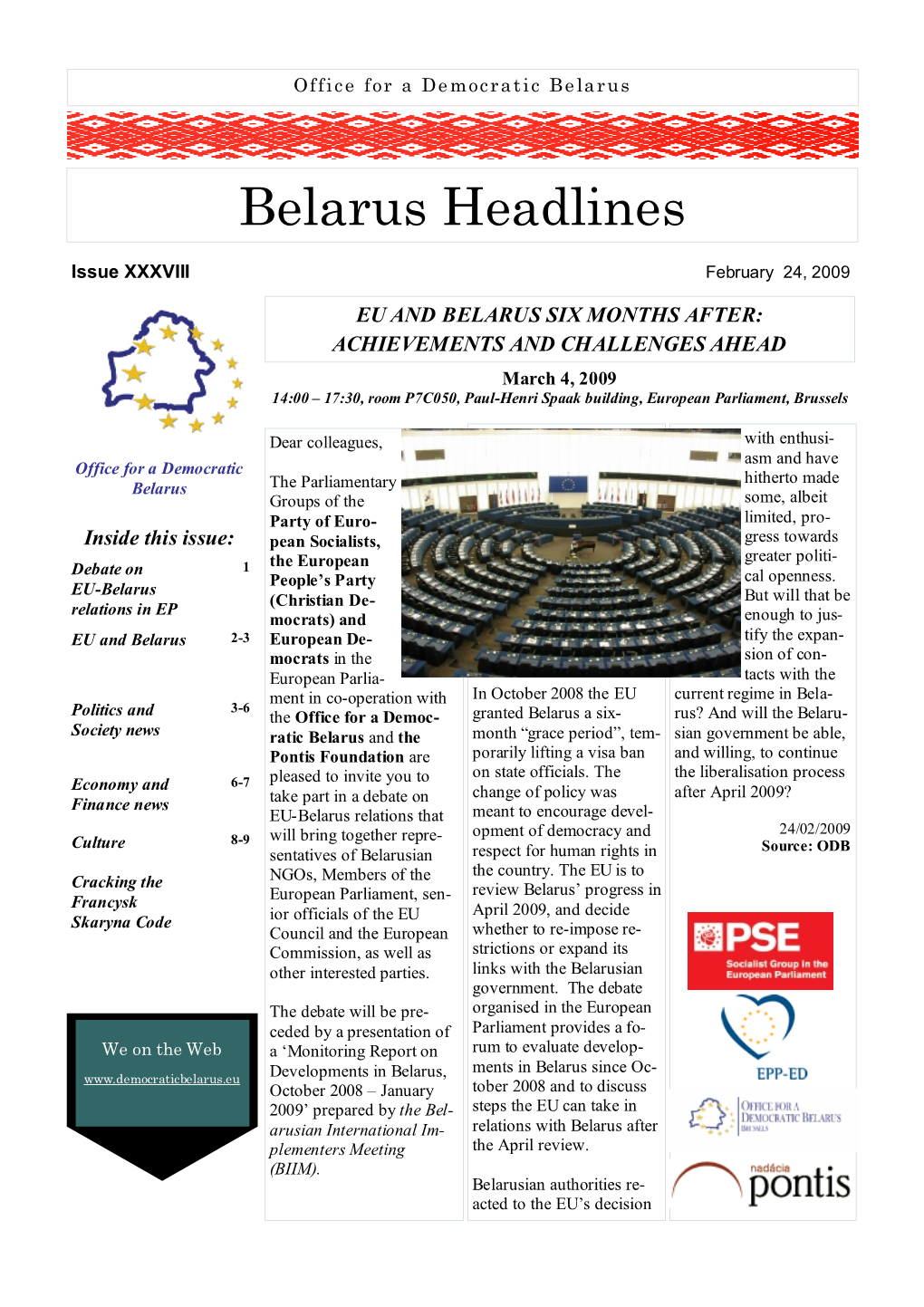 Belarus Headlines XXXVIII