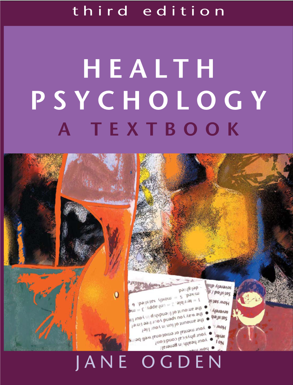 Health Psychology : a Textbook