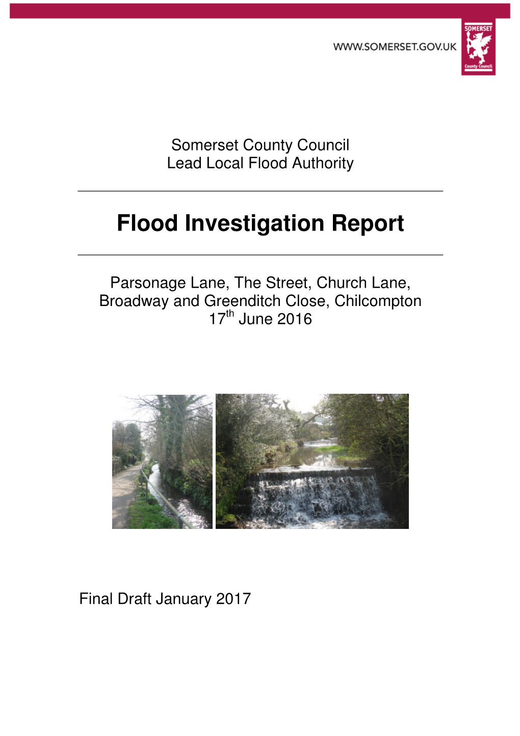 Flood Investigation Report