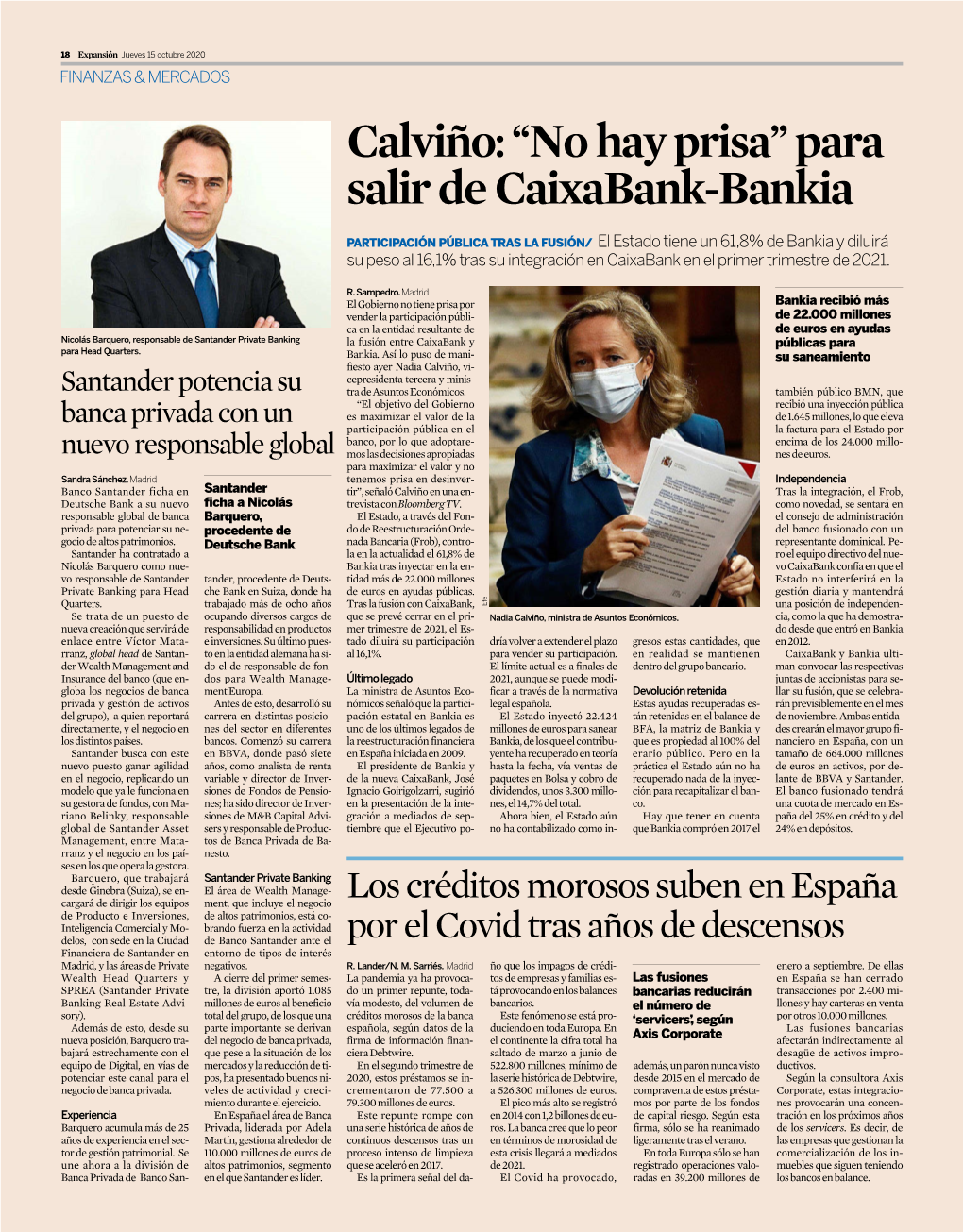 Para Salir De Caixabank-Bankia