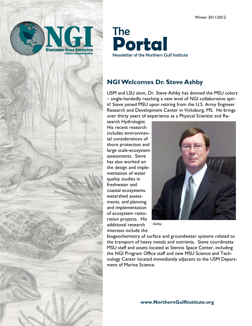 Portal Newsletter of the Northern Gulf Institute