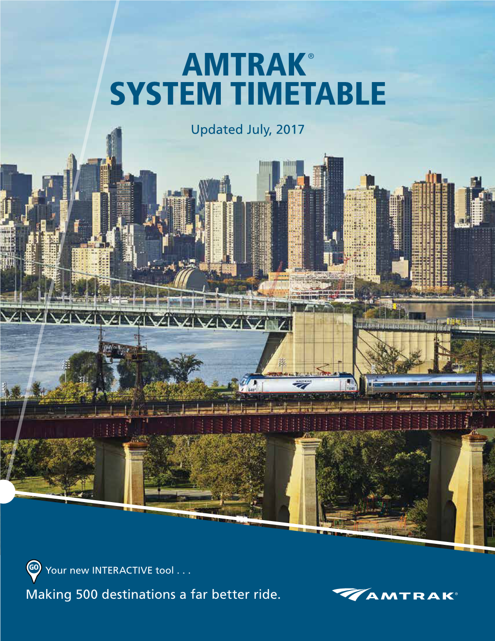 Amtrak National System Timetable-July2017