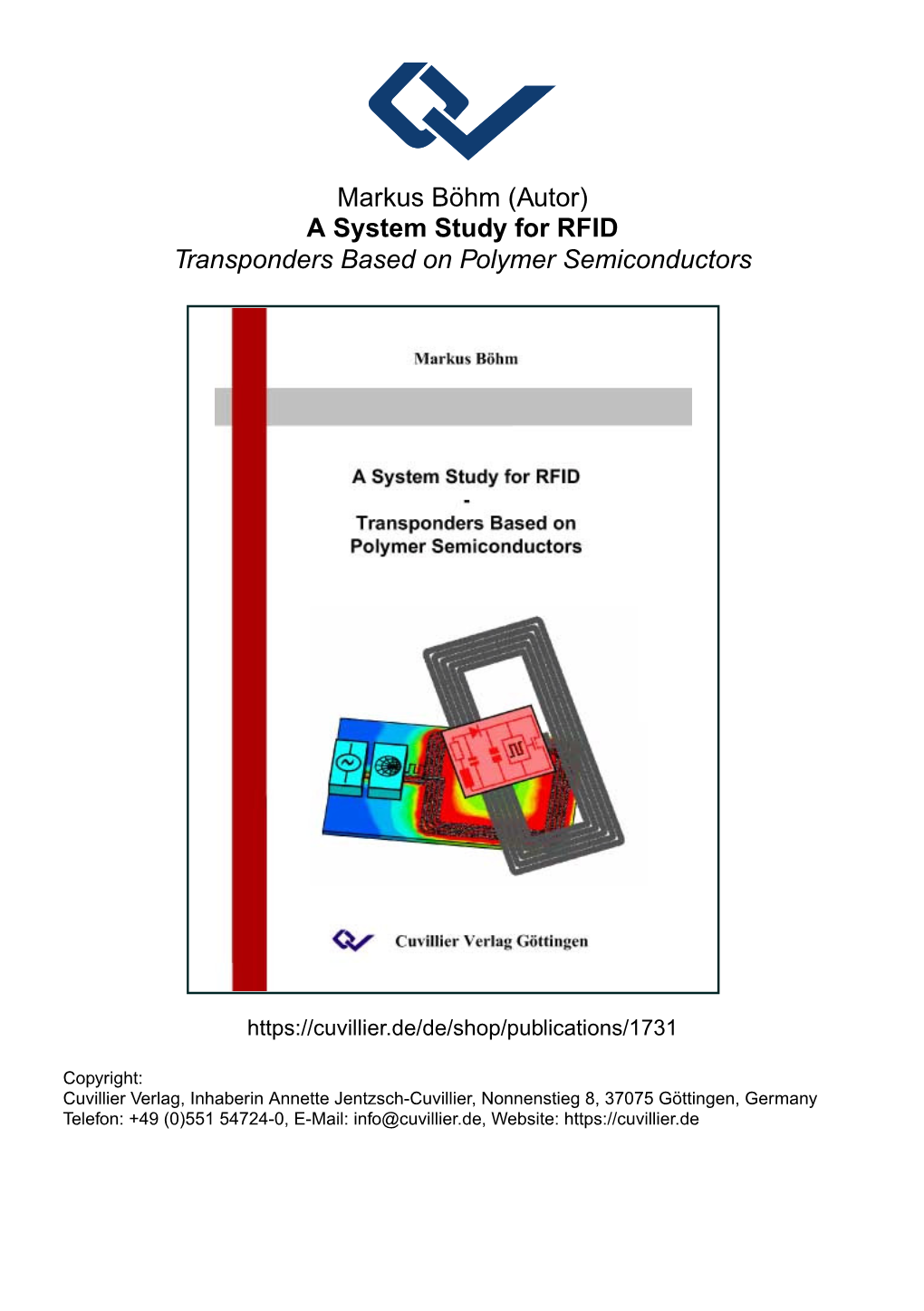 A System Study for RFID Transponders Based on Polymer Semiconductors