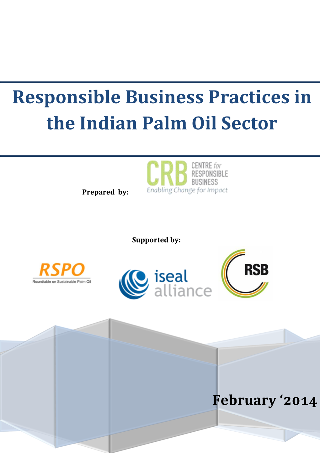 Responsible Business Practices in the Indian Palm Oil Sector