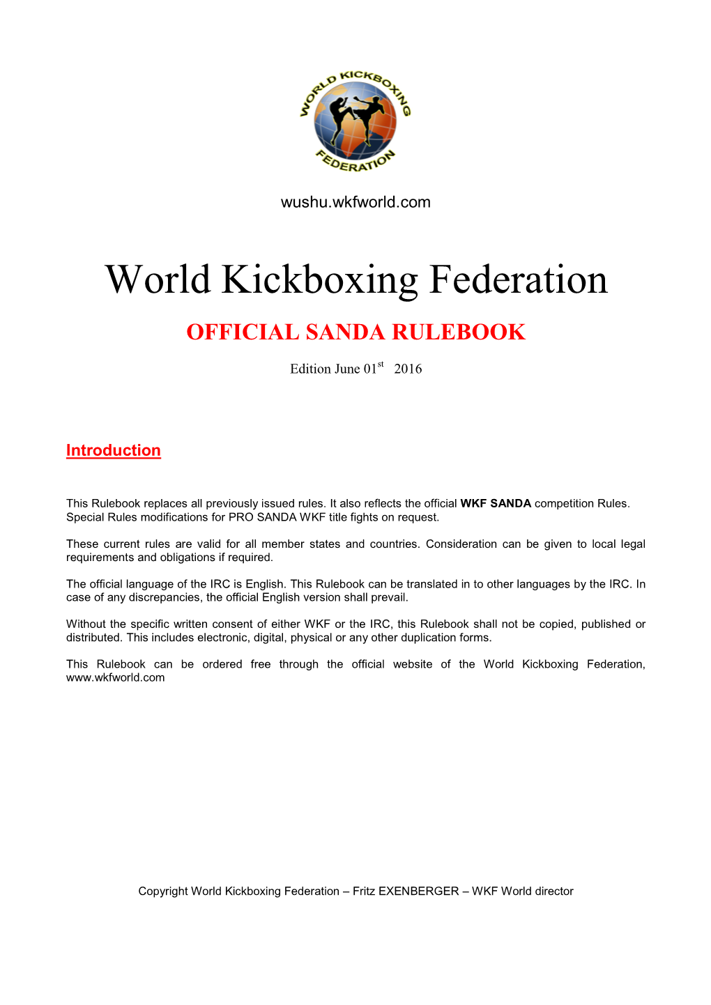 WKF Sanda Rules Were Violated