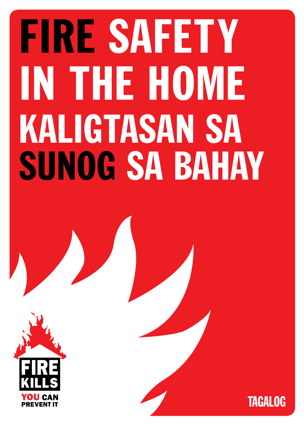 Fire Safety in the Home Kaligtasan Sa Sunog Sa Bahay