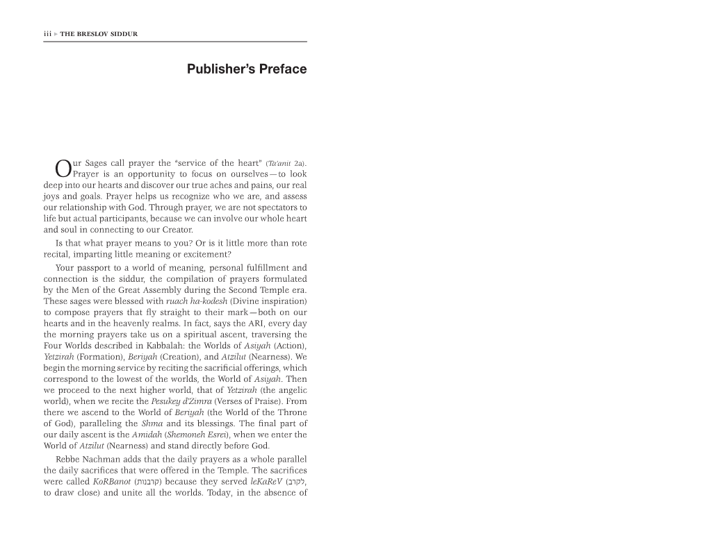 Publisher's Preface