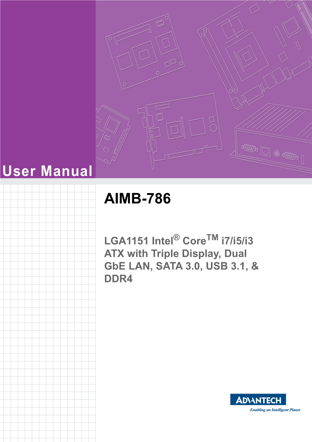 User Manual AIMB-786