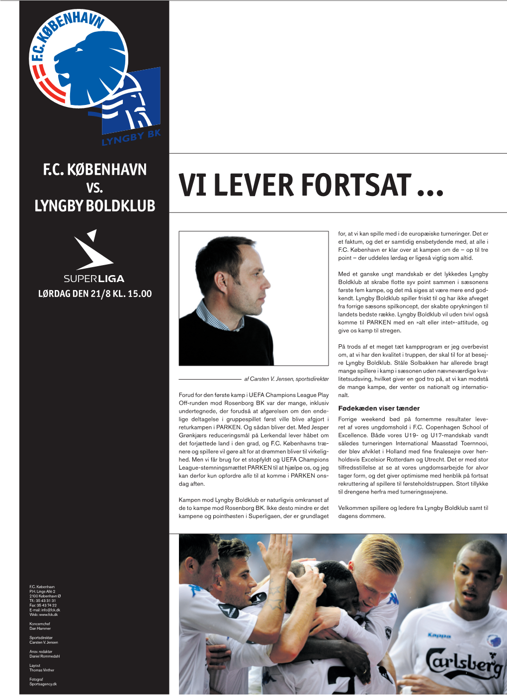 Vi Lever Fortsat … Lyngby Boldklub