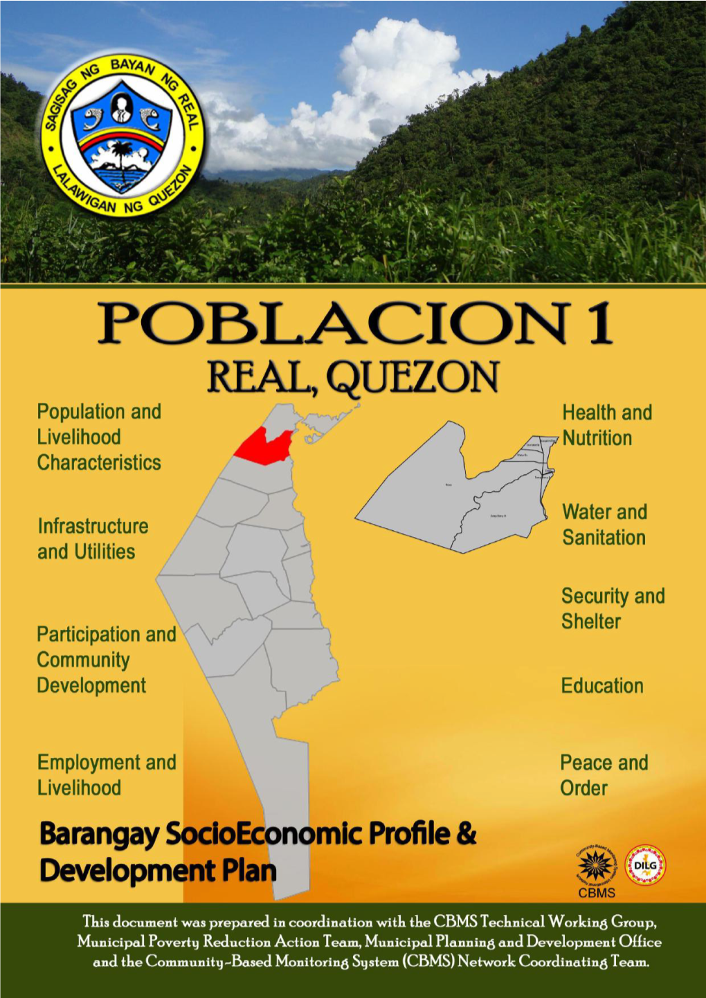 POBLACION 1 Barangay Socioeconomic Profile & Development Plan