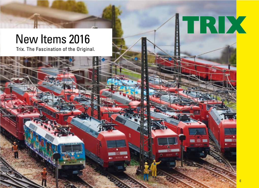 New Items 2016 Trix