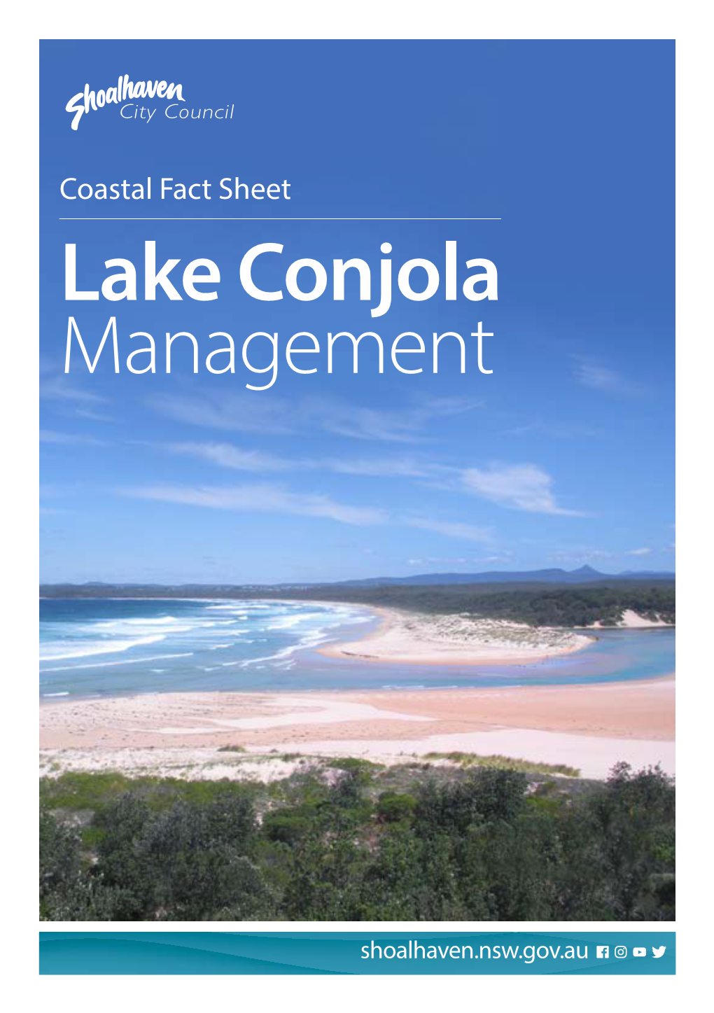 Lake Conjola Management