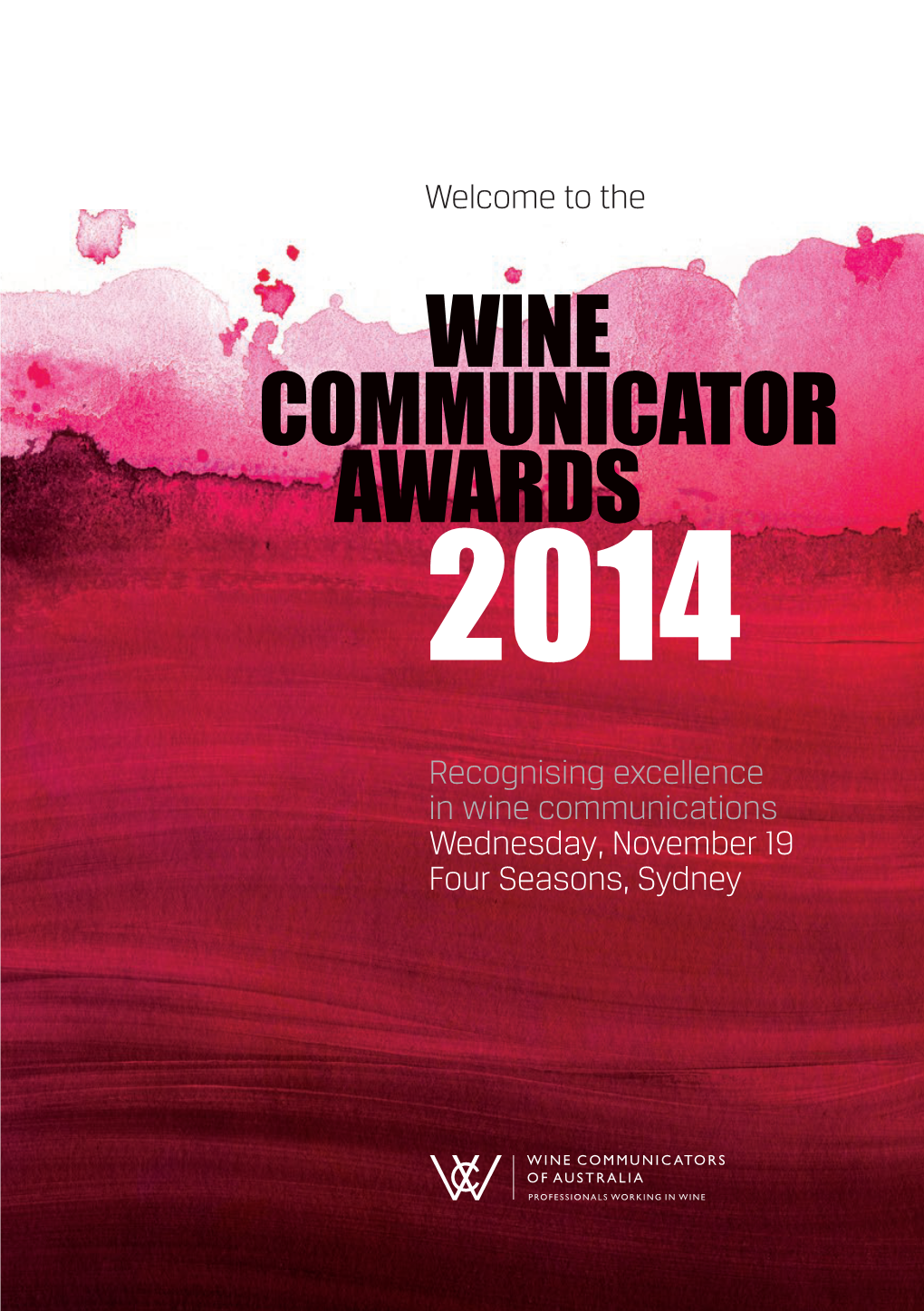 WCA Awards Program – Finalists