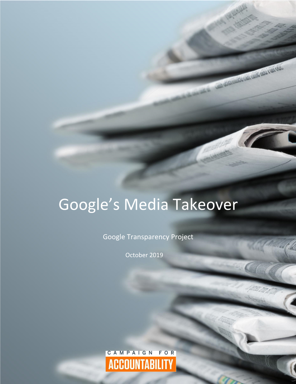 Google's Media Takeover