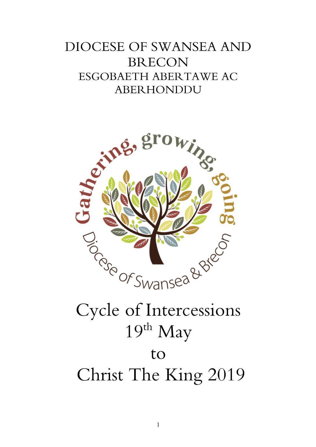 Cycle of Intercessions 19Th May to Christ the King 2019