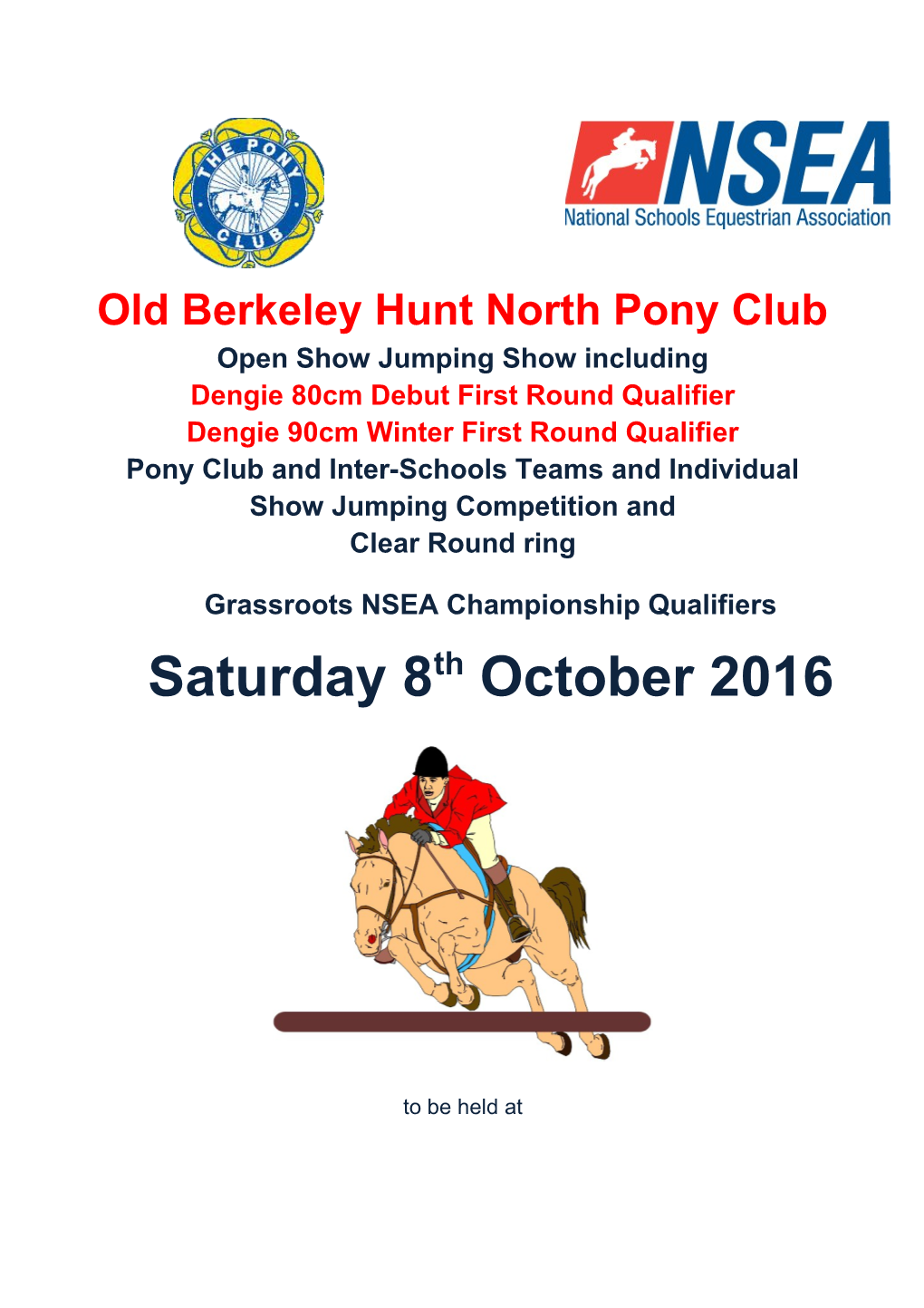 Old Berkeley Hunt North Pony Club