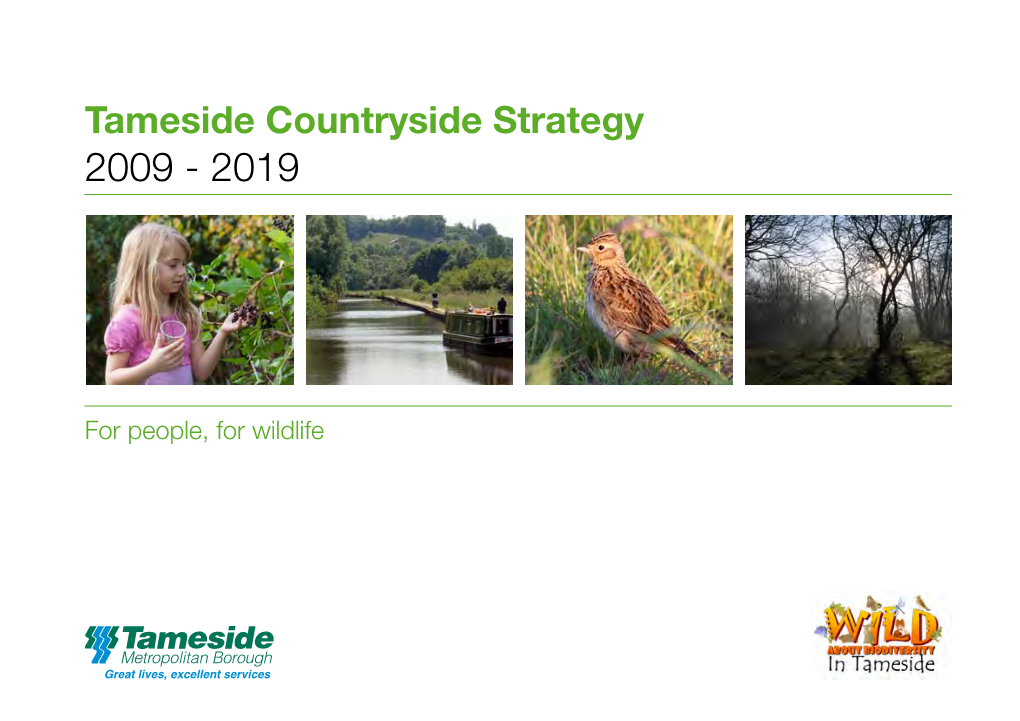 Tameside Countryside Strategy 2009-2019