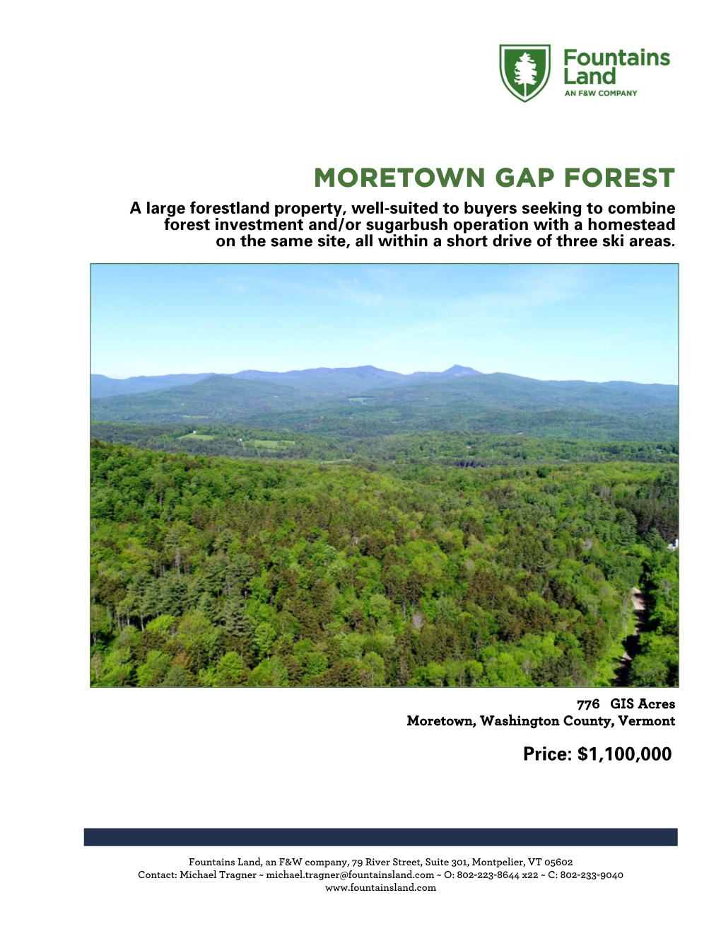 Moretown Gap Forest.Pub