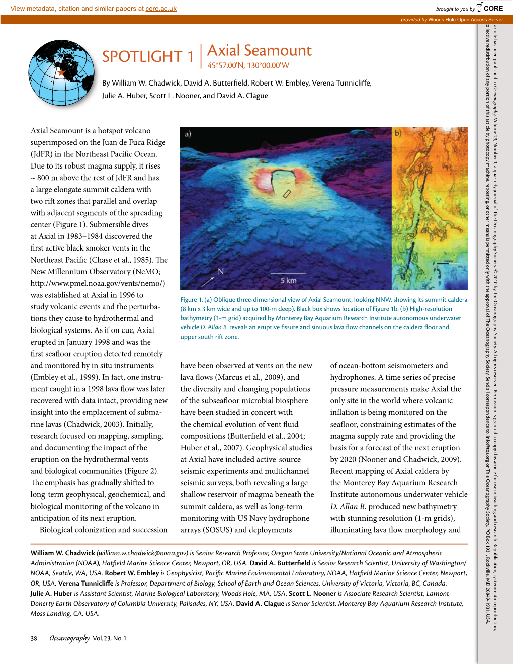 Spotlight 1Axial Seamount