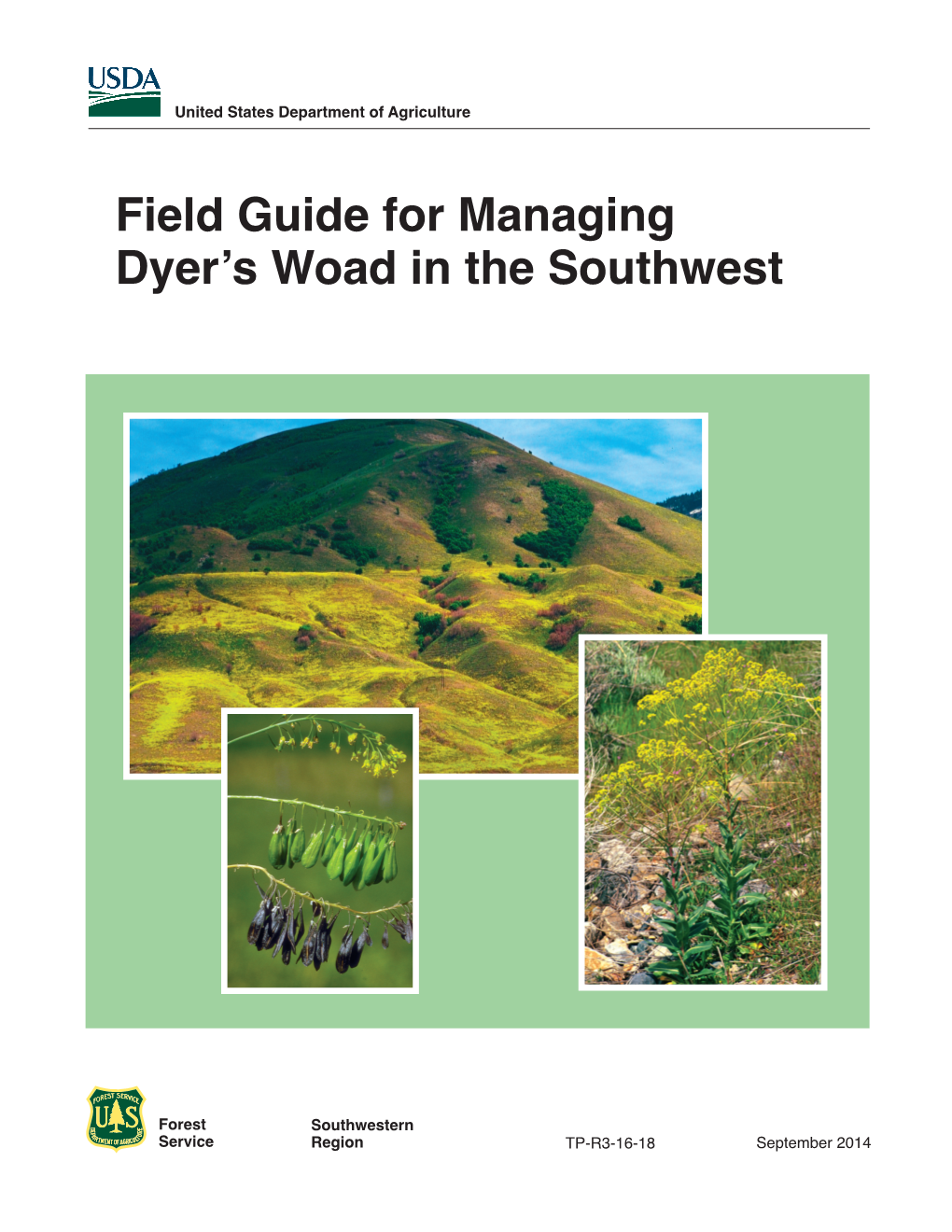 Field Guide for Managing Dyer's Woad in the Southwest