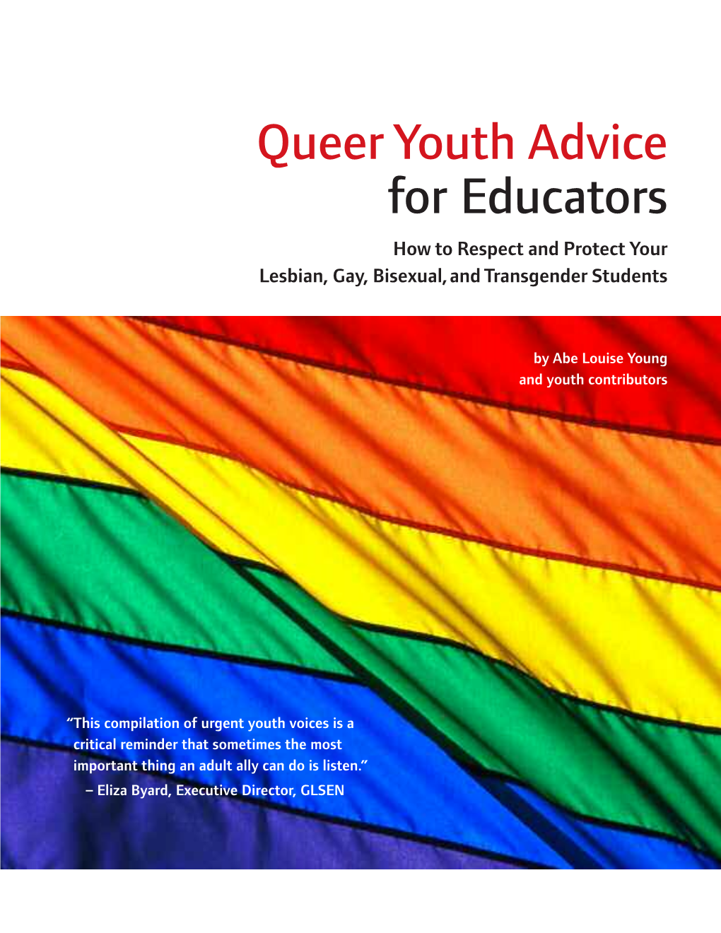 Queer Youth Advice for Educators