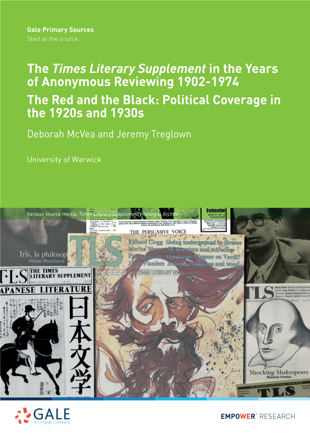 The Times Literary Supplement in the Years of Anonymous Reviewing