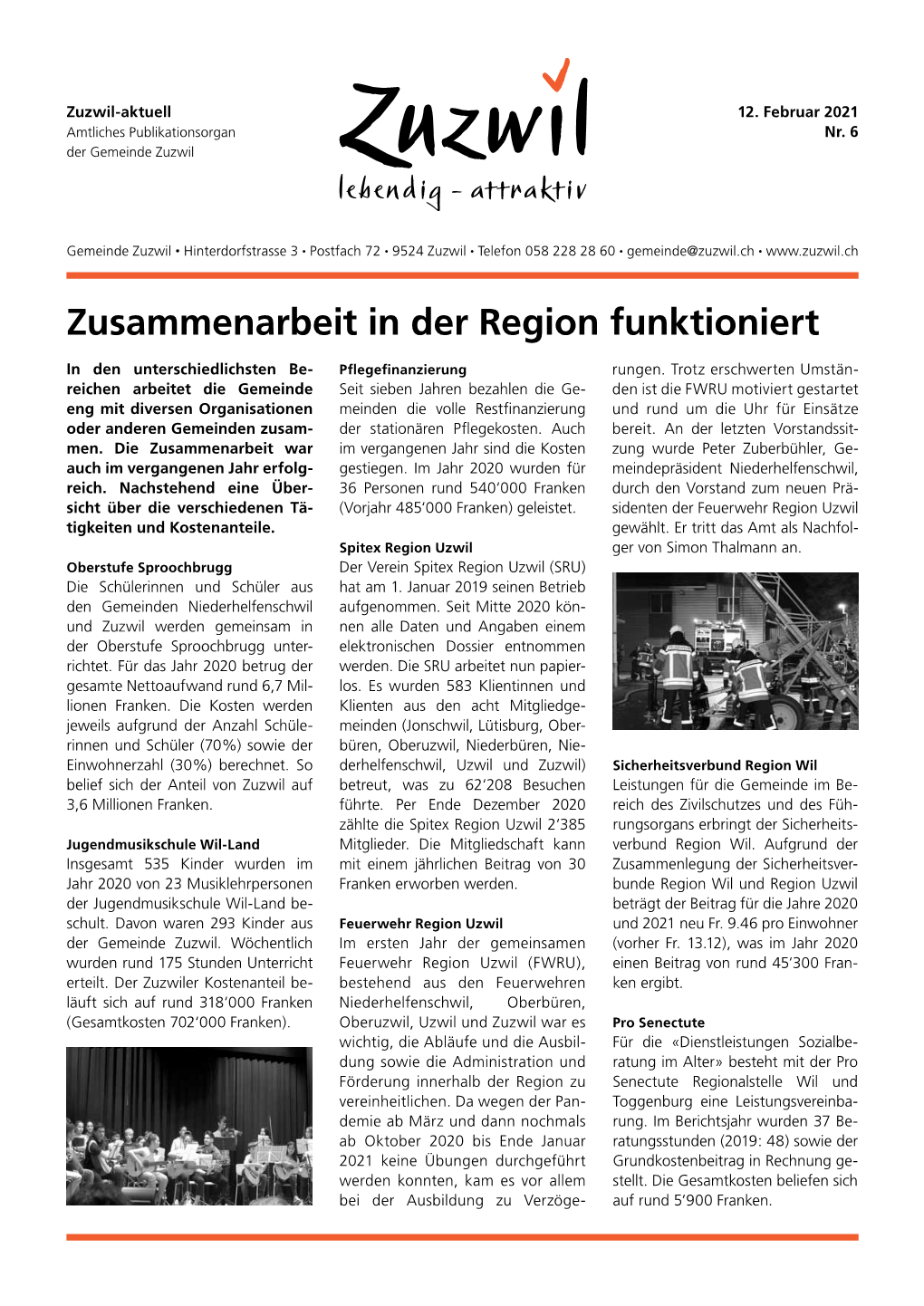 Zusammenarbeit in Der Region Funktioniert