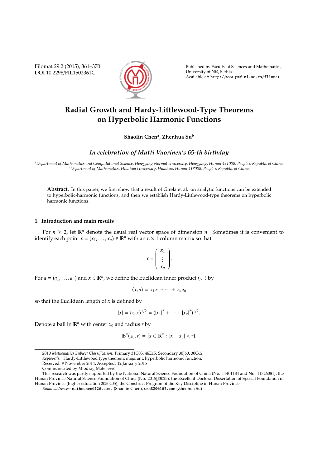 Radial Growth and Hardy-Littlewood-Type Theorems on Hyperbolic Harmonic Functions
