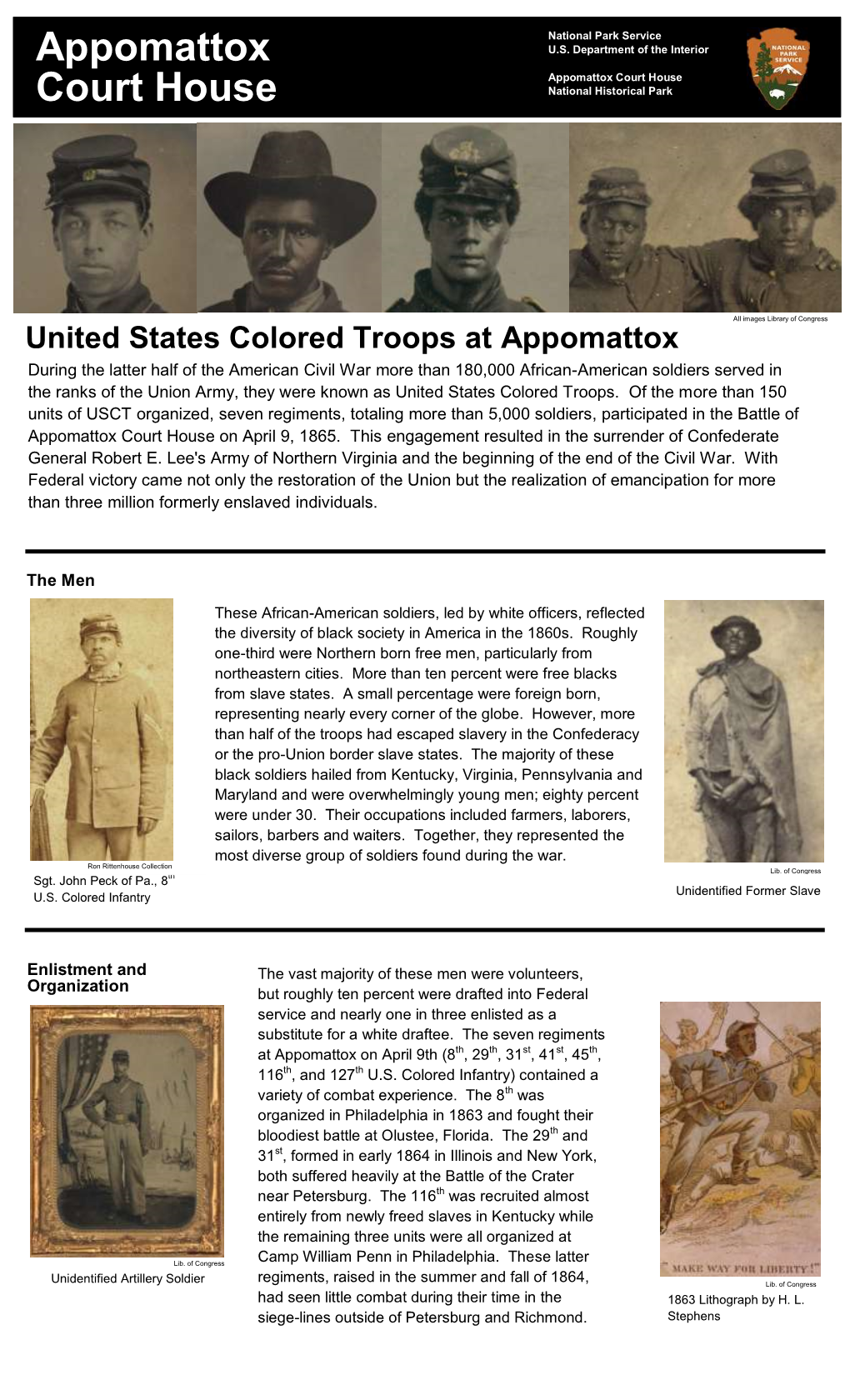 Unitedd States Colored Troops at Appomattox