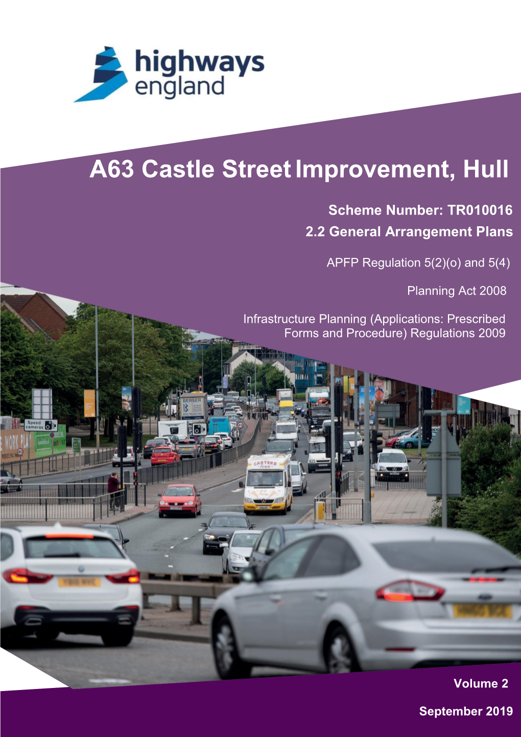 A63 Castle Streetimprovement, Hull