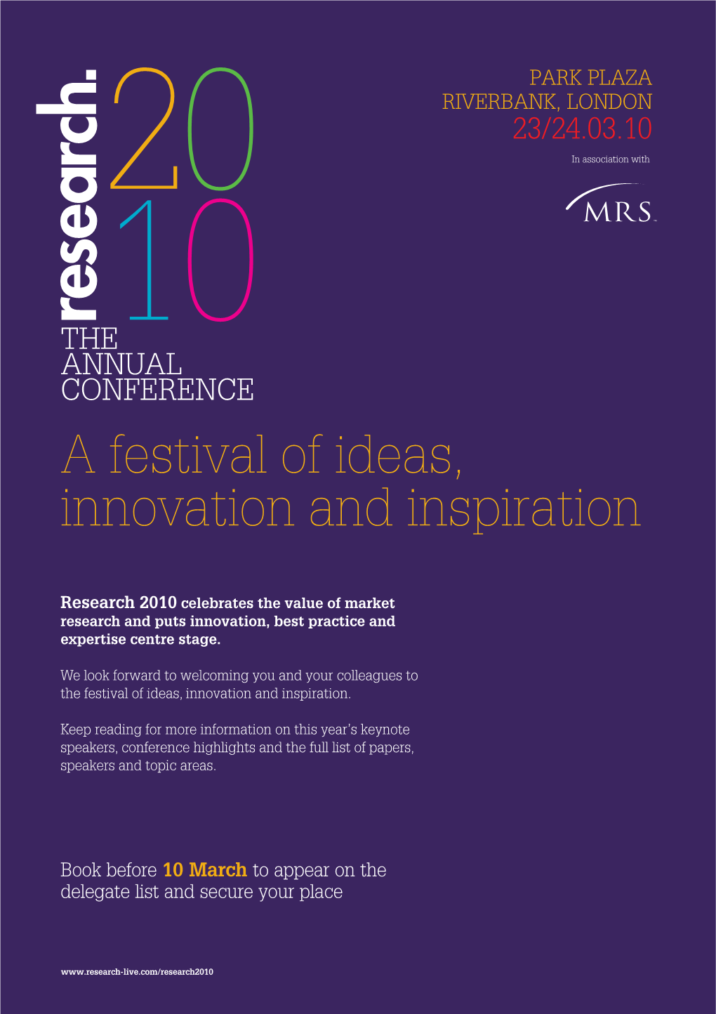 A Festival of Ideas, Innovation and Inspiration