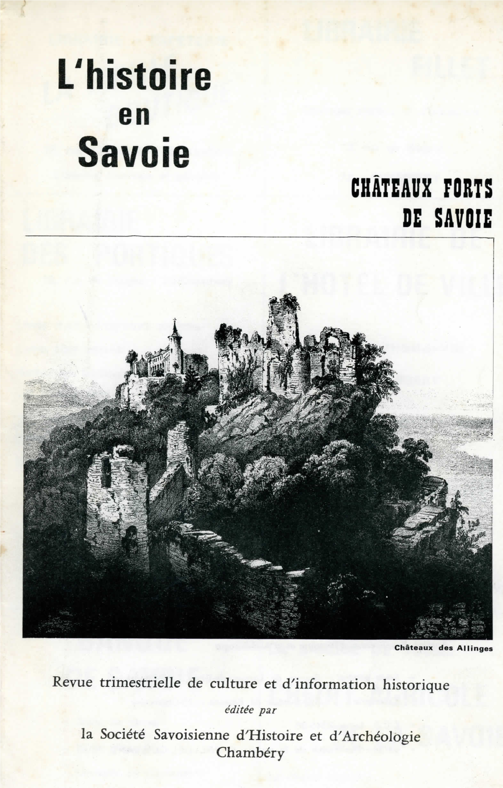 Savoie CHÂTEAUX Rosts DE SAVOIE