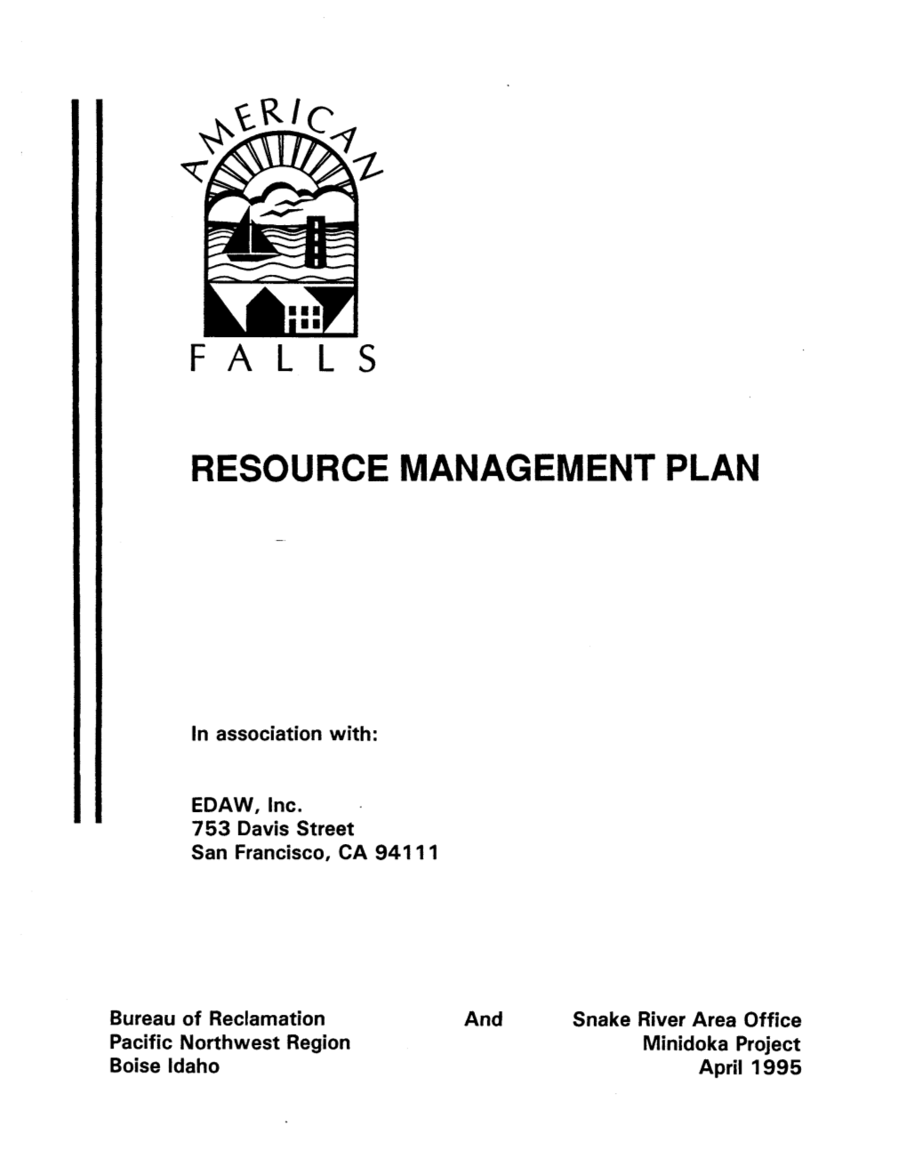 American Falls Resource Management Plan
