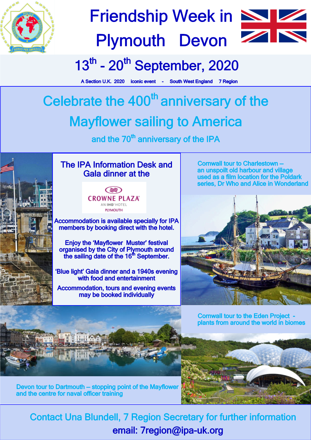 Friendship Week in Plymouth Devon