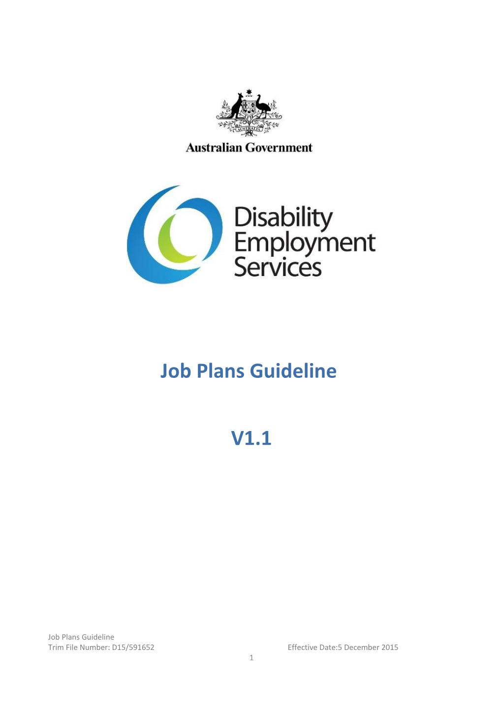 Guidelines for Negotiating and Updating an Employment Pathway Plan