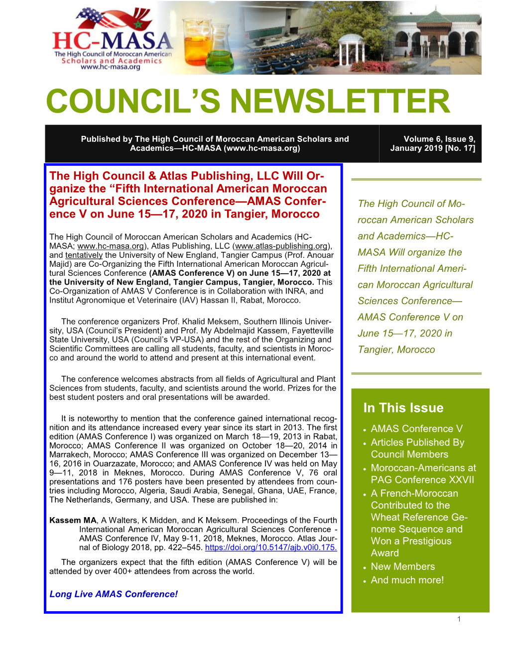 Council's Newsletter