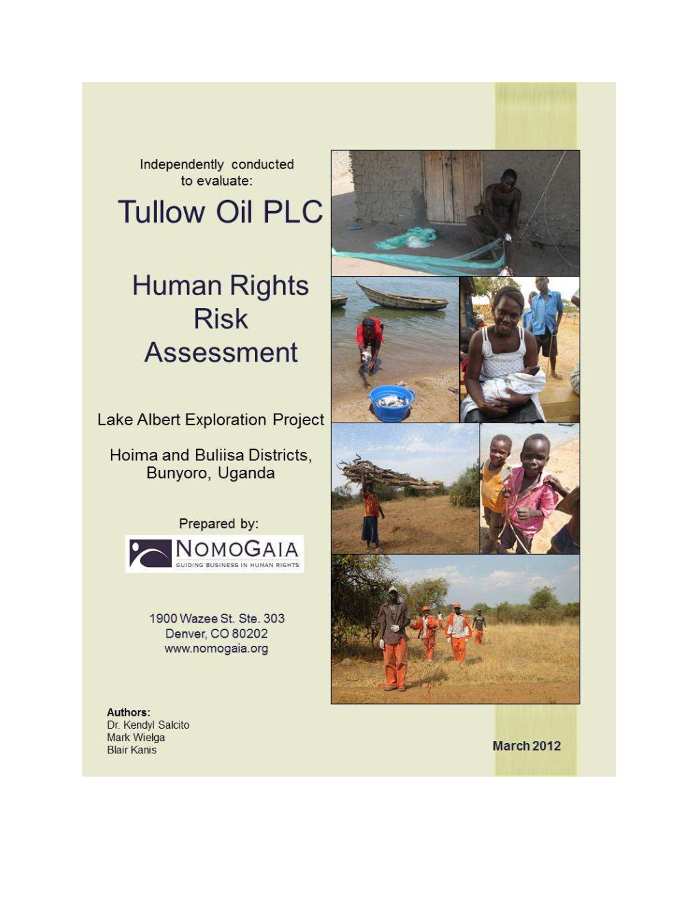 Tullow Uganda HRRA