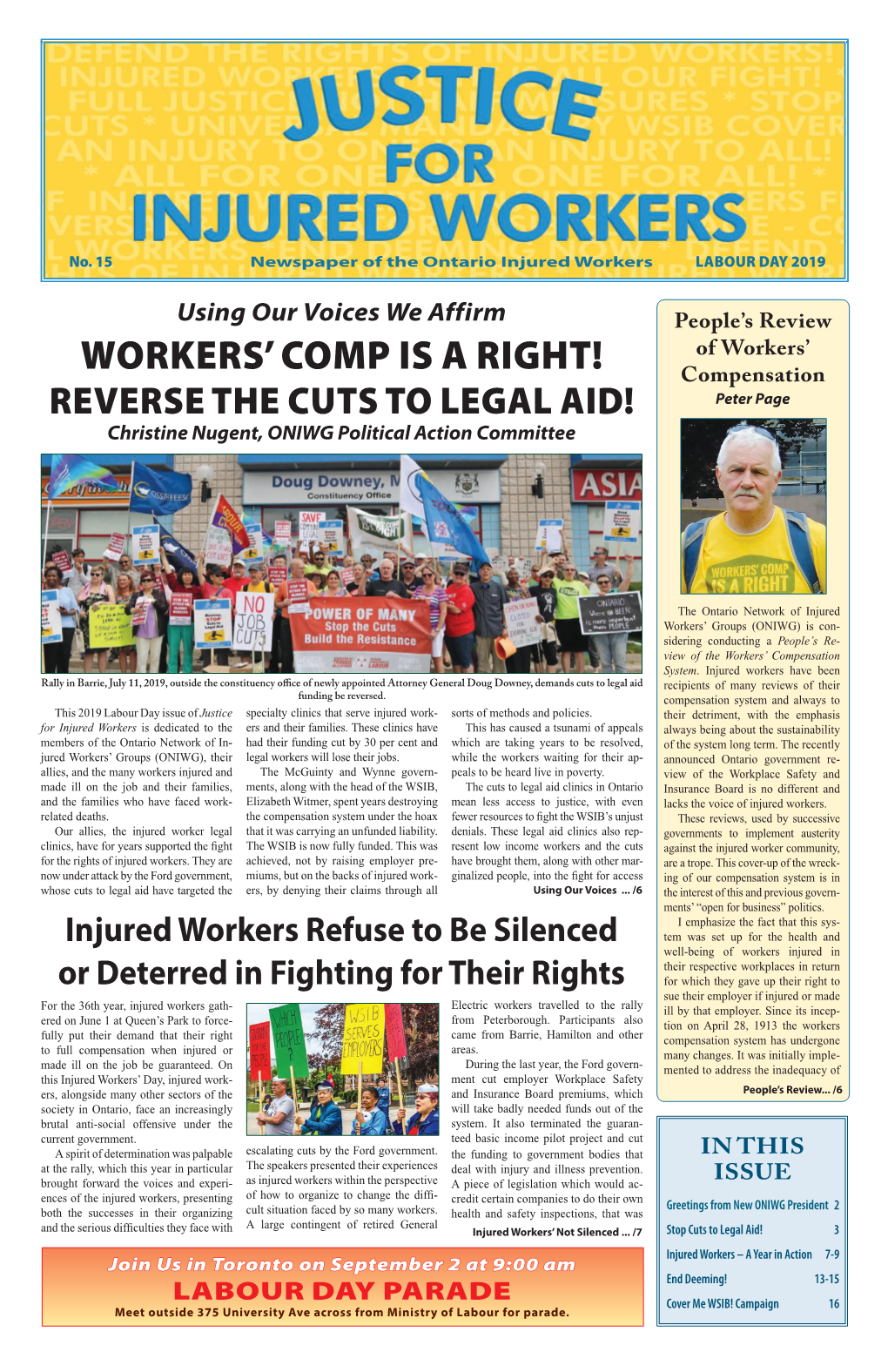 Workers' Comp Is a Right!