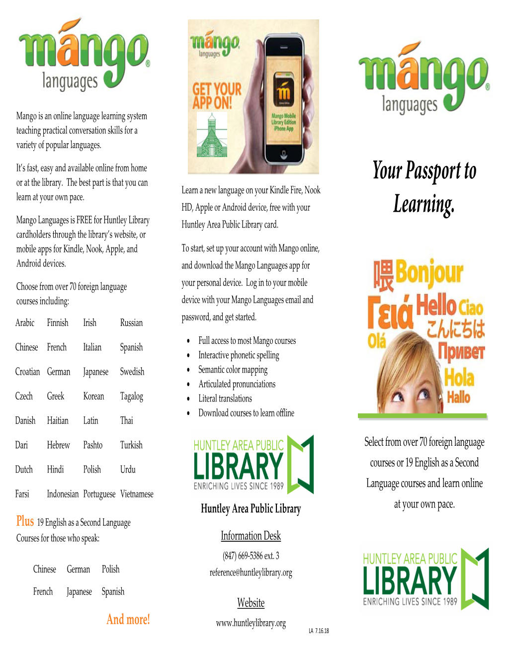 Mango Language Brochure.Pub