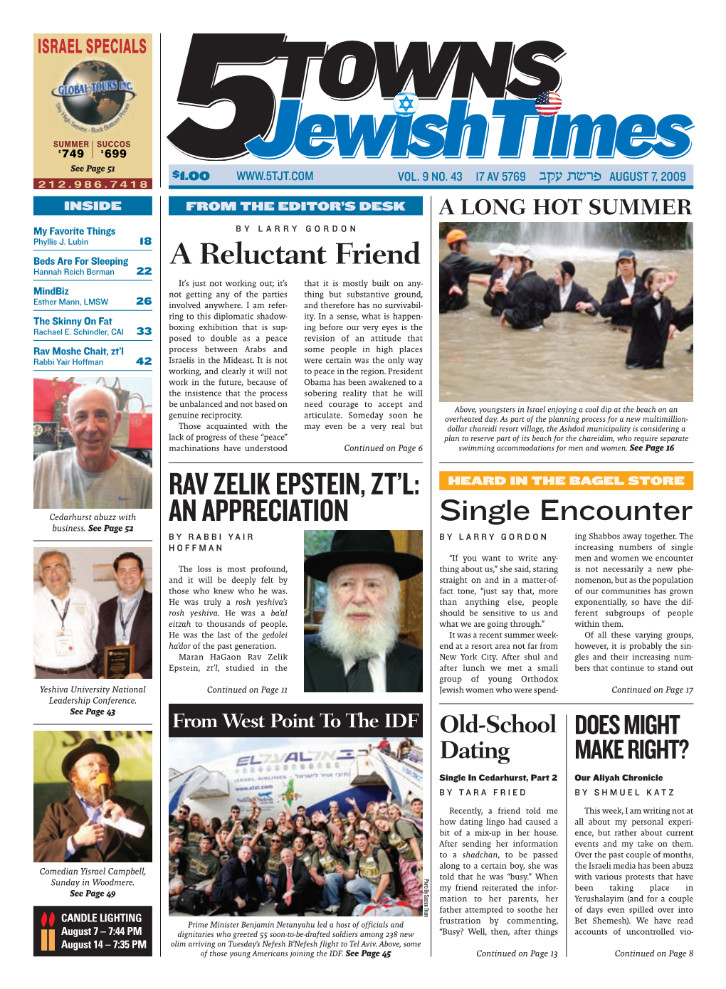 The 5 Towns Jewish Times Online @