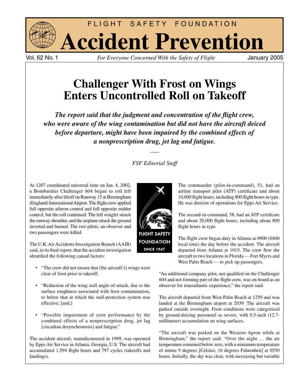 Accident Prevention January 2005