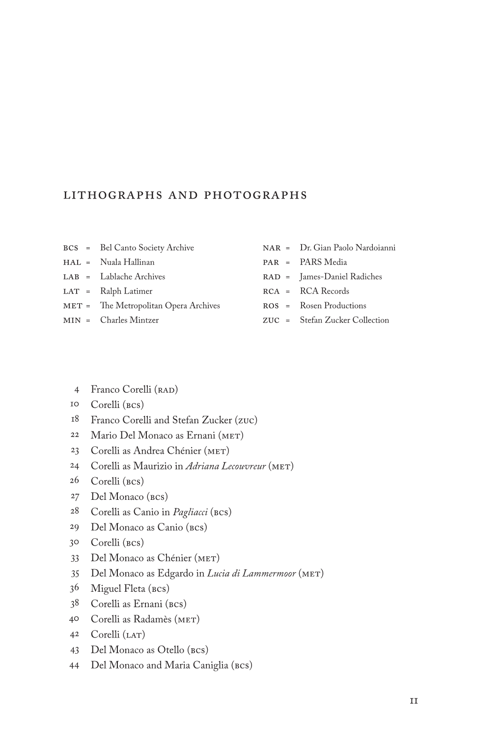 Here Is a PDF File of the List of Lithographs