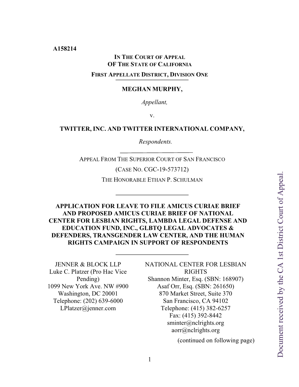 Amicus Brief in Support of Respondents