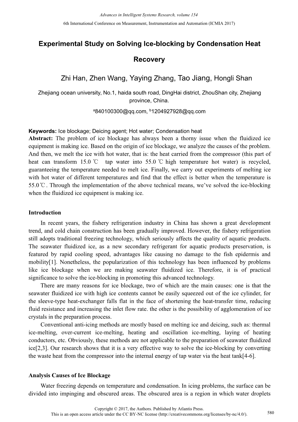 Yaying Zhang, Tao Jiang, Hongli Shan