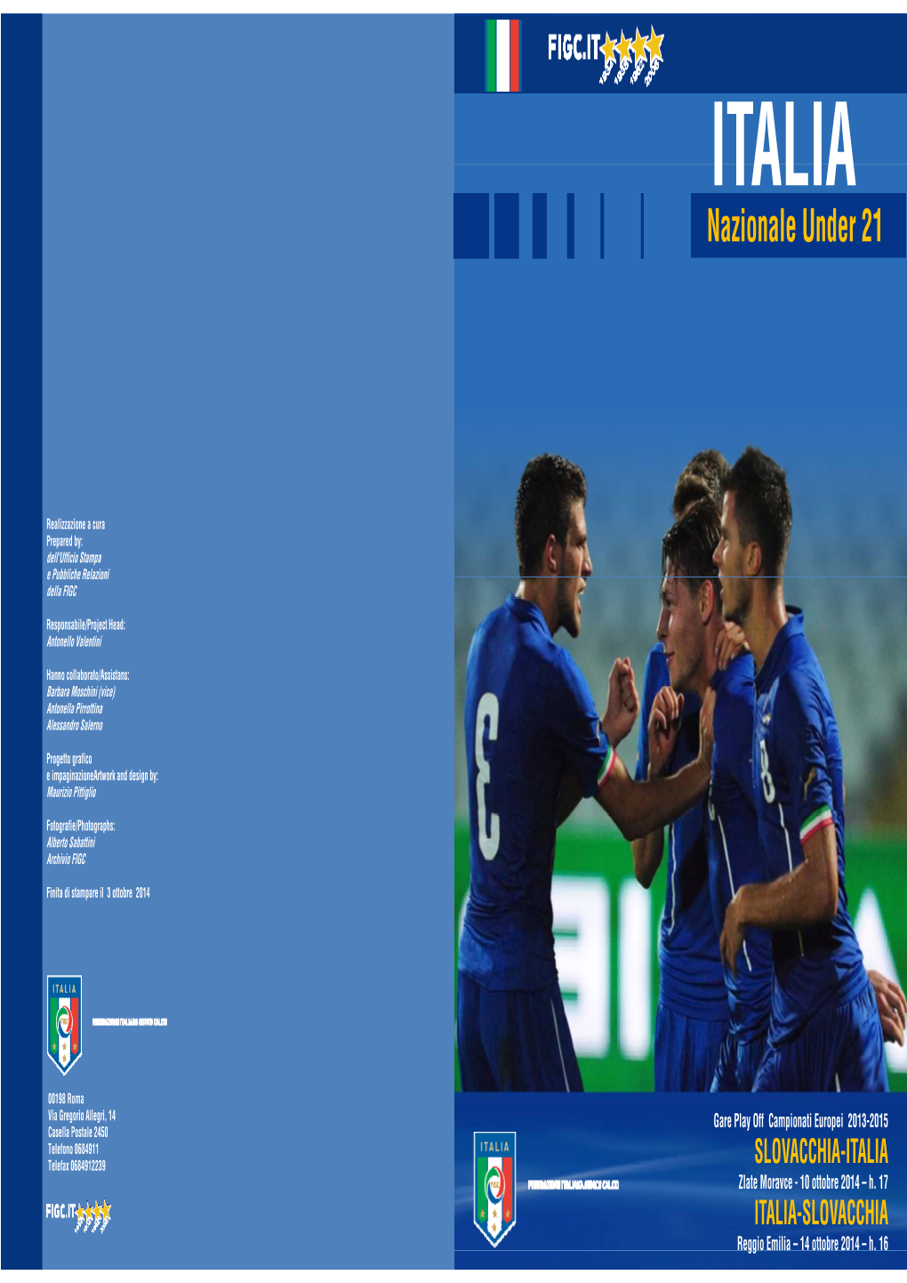 ITALIA Nazionale Under 21
