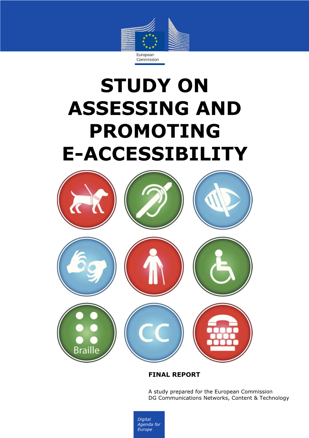 Study on Assessing and Promoting E-Accessibility