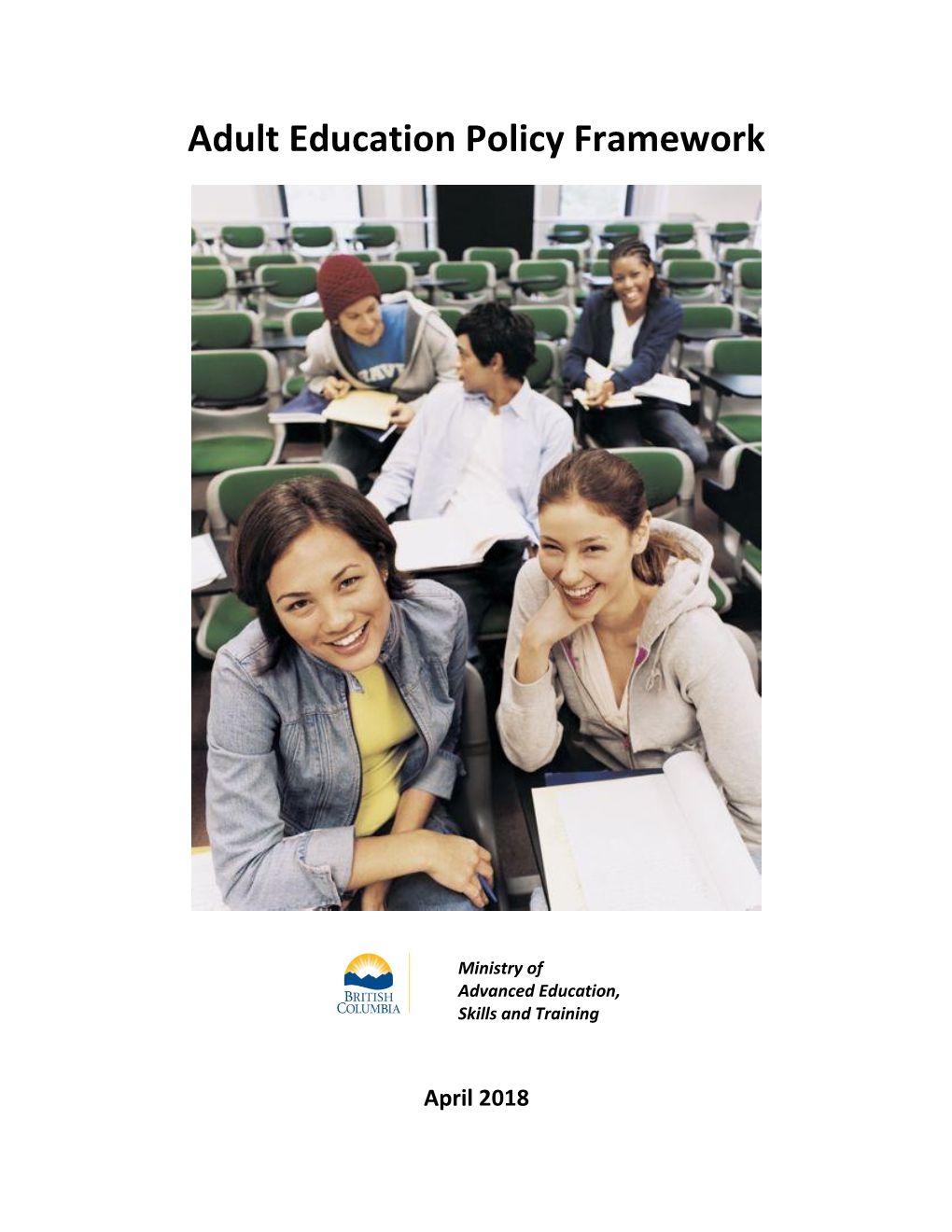 Adult Education Policy Framework