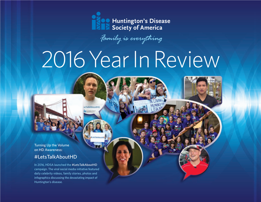 Huntington's Disease Society of America