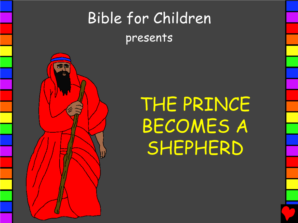 The Prince Becomes a Shepherd English